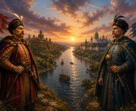 Лівобережна та Правобережна Україна у часи Гетьманщини