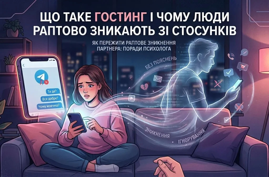 Зникнення, розчинення у повітрі, перетворення на привида без попереджень та пояснення причин
