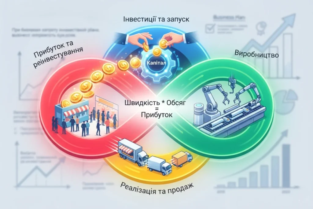 Схема кругообігу капіталу