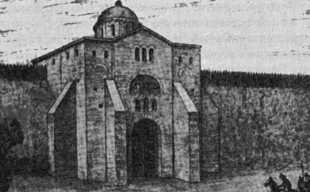 Реконструкція Золотих воріт В. Кричевського