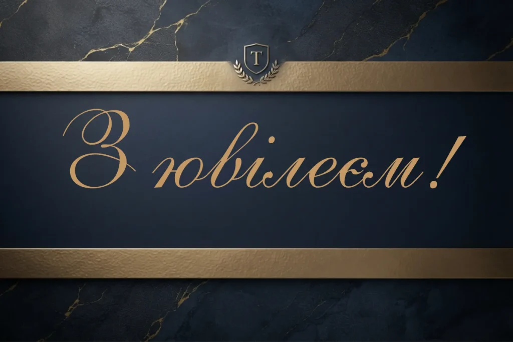 Темна святкова листівка з чорним мармуровим фоном