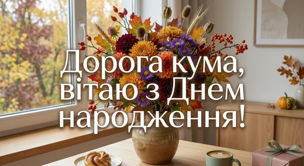 Листівка для куми
