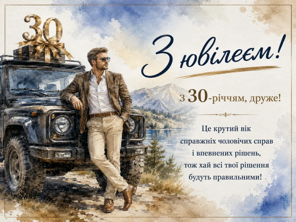 Прекрасні 30 вже в дорозі