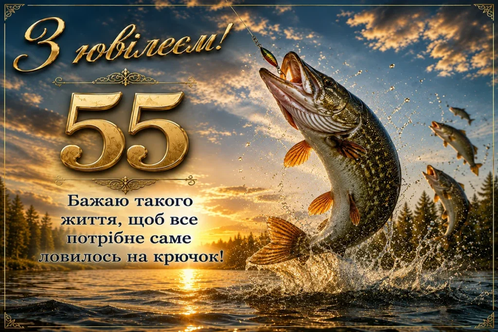 Ловися рибко в ювілей велика і маленька