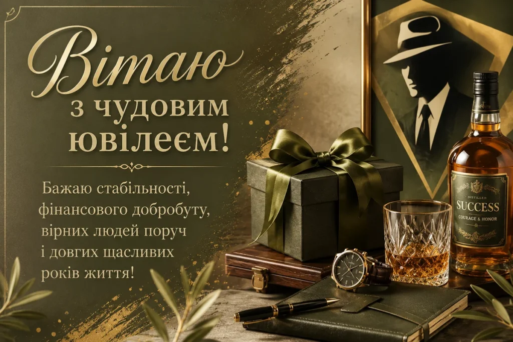 Натюрморт для ювіляра