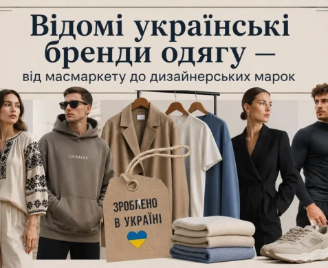Які українські виробники сьогодні представляють країну у світі та активно поповнюють гардероби українців – докладний гайд
