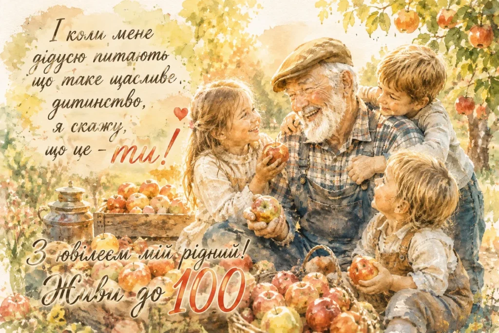 Дитинство в дідусевих очах