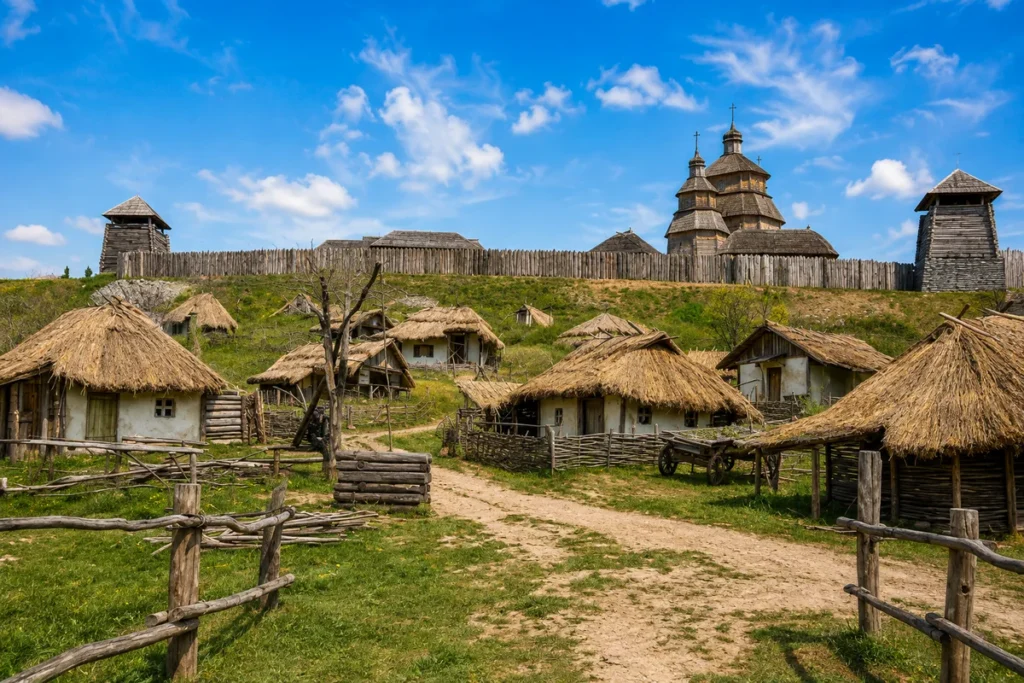 Козацьке “містечко” біля фортеці Запорозької Січі