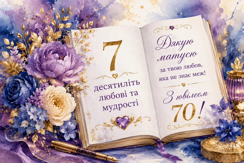 Мамина книга сьомого десятку